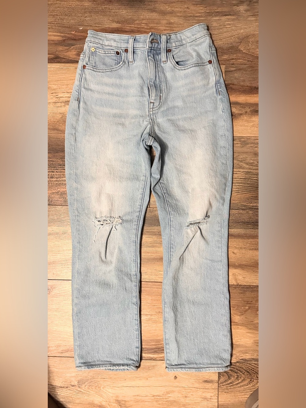 Madewell Light Blue Boyfriend Jeans